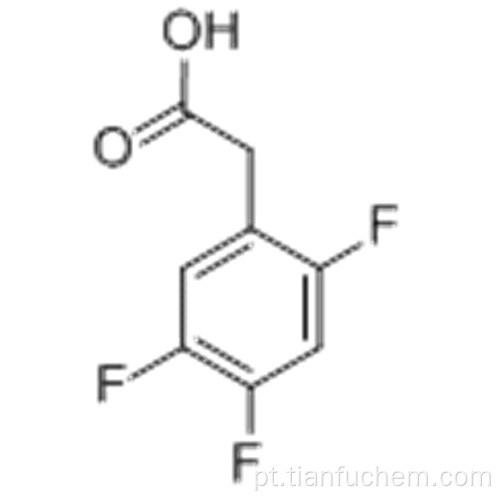 Ácido 2,4,5-trifluorofenilacético CAS 209995-38-0
